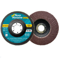 круг лепестковый торцевой Novoabrasive Standart  - 125*22.2 P60 (Т27)