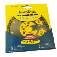 круг алмазный NovoTools - 125*7*22,23 Турбо Standart